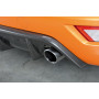 Ajout de pare-chocs arrière "Carbon look" "Rieger Tuning" pour FORD FOCUS 2