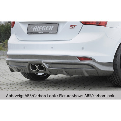 Ajout de pare-chocs arrière "Rieger Tuning" pour FORD FOCUS 3