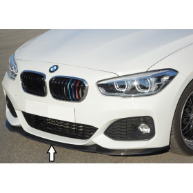 Lame de pare-chocs avant "Carbone véritable" "Rieger Tuning" pour BMW SERIE 1 (F20/F21)