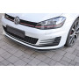Lame de pare-chocs avant "Carbone véritable" "Rieger Tuning" pour VOLKSWAGEN GOLF 7