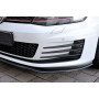 Lame de pare-chocs avant "Carbone véritable" "Rieger Tuning" pour VOLKSWAGEN GOLF 7