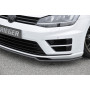 Lame de pare-chocs avant "Carbone véritable" "Rieger Tuning" pour VOLKSWAGEN GOLF 7