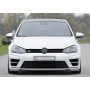 Lame de pare-chocs avant "Carbone véritable" "Rieger Tuning" pour VOLKSWAGEN GOLF 7