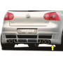 Ajout de pare-chocs arrière "Rieger Tuning" pour VOLKSWAGEN GOLF 5