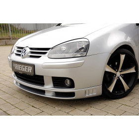 Ajout de pare-chocs avant "Rieger Tuning" pour VOLKSWAGEN GOLF 5