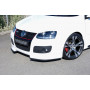 Lame de coin d'ajout de pare-chocs avant "Rieger Tuning" pour VOLKSWAGEN GOLF 5