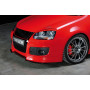 Lame de coin d'ajout de pare-chocs avant "Carbon look" "Rieger Tuning" pour VOLKSWAGEN GOLF 5