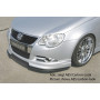 Lame de coin d'ajout de pare-chocs avant "Carbon look" "Rieger Tuning" pour VOLKSWAGEN GOLF 5