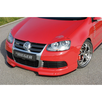 Ajout de pare-chocs avant "Rieger Tuning" pour VOLKSWAGEN GOLF 5