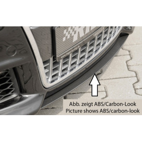 Lame de pare-chocs avant "Carbon look" "Rieger Tuning" pour AUDI A4 (8H)