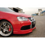Lame pour ajout de pare-chocs avant "noir" "Rieger Tuning" pour VOLKSWAGEN GOLF 5