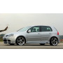 Bas de caisse gauche "noir" "Rieger Tuning" pour VOLKSWAGEN GOLF 5