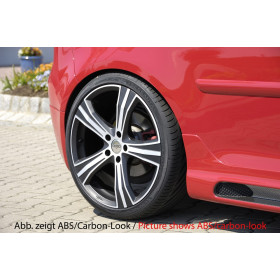Bas de caisse gauche "noir" "Rieger Tuning" pour VOLKSWAGEN GOLF 5