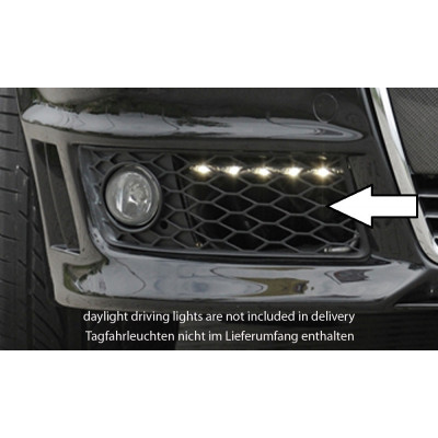 Grille droite de pare-chocs avant "Rieger Tuning" pour AUDI A4 (8H)