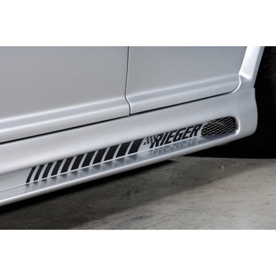 Bas de caisse gauche "noir" "Rieger Tuning" pour VOLKSWAGEN BORA