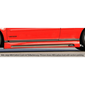Bas de caisse droit "Carbon look" "Rieger Tuning" pour VOLKSWAGEN BORA