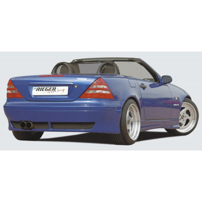Ajout de pare-chocs arrière "Rieger Tuning" pour MERCEDES SLK (R170)