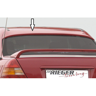 Casquette de lunette arrière "Carbon look" "Rieger Tuning" pour MERCEDES CLASSE C (W202)