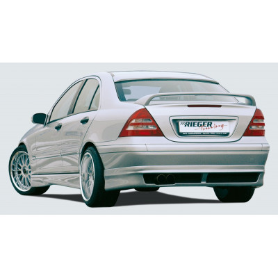 Ajout de pare-chocs arrière "Rieger Tuning" pour MERCEDES CLASSE C (W203)