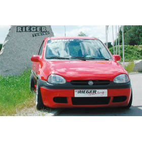 Ajout de pare-chocs avant "noir" "Rieger Tuning" pour OPEL CORSA B