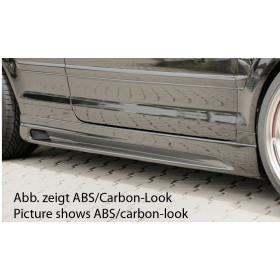 Bas de caisse gauche "Carbon look" "Rieger Tuning" pour AUDI A4 (8H)