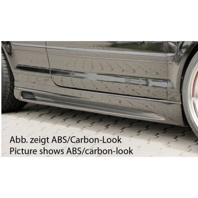 Bas de caisse droit "Carbon look" "Rieger Tuning" pour AUDI A4 (8H)