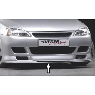 Lame pour pare-chocs avant "Rieger Tuning" pour OPEL CORSA C
