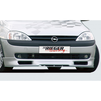 Ajout de pare-chocs avant "Rieger Tuning" pour OPEL CORSA C