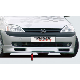 Lame pour ajout de pare-chocs avant "Rieger Tuning" pour OPEL CORSA C