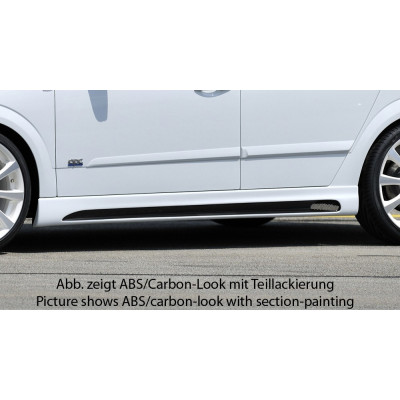 Bas de caisse droit "Rieger Tuning" pour OPEL ASTRA H