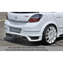 Ajout de pare-chocs arrière "Carbon look" "Rieger Tuning" pour OPEL ASTRA H