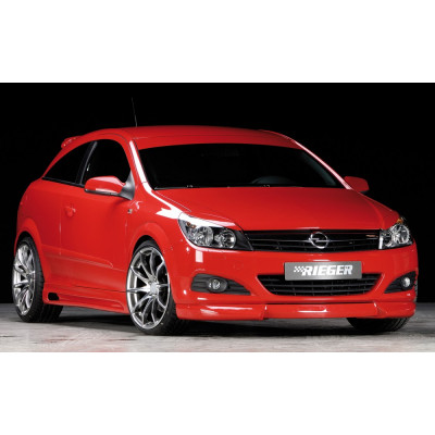 Ajout de pare-chocs avant "Rieger Tuning" pour OPEL ASTRA H
