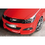 Lame pour ajout de pare-chocs avant "noir" "Rieger Tuning" pour OPEL ASTRA H