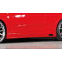 Bas de caisse droit "noir" "Rieger Tuning" pour OPEL ASTRA H