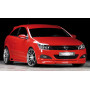 Bas de caisse droit "noir" "Rieger Tuning" pour OPEL ASTRA H
