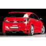 Bas de caisse droit "noir" "Rieger Tuning" pour OPEL ASTRA H