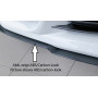 Lame pour ajout de pare-chocs avant "Carbon look" "Rieger Tuning" pour OPEL ASTRA H