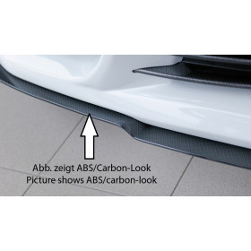 Lame pour ajout de pare-chocs avant "Carbon look" "Rieger Tuning" pour OPEL ASTRA H