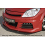 Lame pour ajout de pare-chocs avant "Carbon look" "Rieger Tuning" pour OPEL ASTRA H