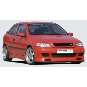 Pare-chocs avant "noir" "Rieger Tuning" pour OPEL ASTRA G