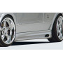 Bas de caisse droit "noir" "Rieger Tuning" pour OPEL ASTRA G