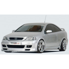 Bas de caisse droit "Carbon look" "Rieger Tuning" pour OPEL ASTRA G