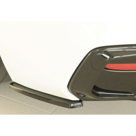 Coin d'ajout de pare-chocs arrière droit "noir brillant" "Rieger Tuning" pour BMW SERIE 1 F20