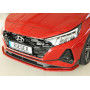 Lame pour pare-chocs avant "noir" "Rieger Tuning" pour HYUNDAI I20