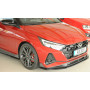 Lame pour pare-chocs avant "noir brillant" "Rieger Tuning" pour HYUNDAI I20