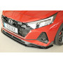 Lame pour pare-chocs avant "noir brillant" "Rieger Tuning" pour HYUNDAI I20