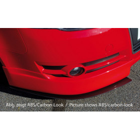 Lame pour ajout de pare-chocs avant "noir" "Rieger Tuning" pour AUDI A4 (8E) type B7
