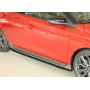 Bas de caisse gauche "noir brillant" "Rieger Tuning" pour HYUNDAI I20