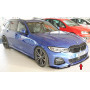 Lame pour pare-chocs avant "noir brillant" "Rieger Tuning" pour BMW SERIE 3 TYPE G20/G21
