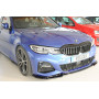 Lame pour pare-chocs avant "noir brillant" "Rieger Tuning" pour BMW SERIE 3 TYPE G20/G21